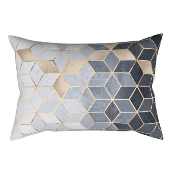 Geometric Design Cushion - Image 2