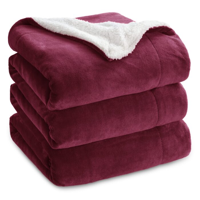 Fleece Sherpa Blanket - Image 2