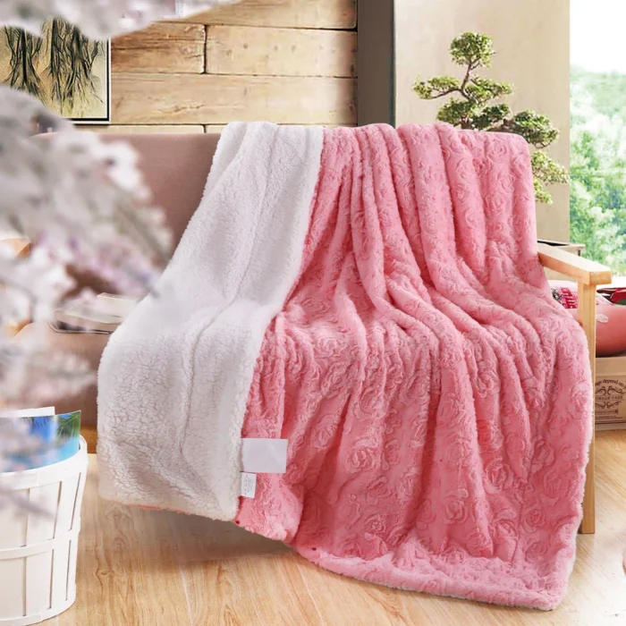 Fleece Sherpa Blanket