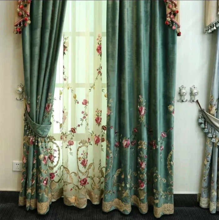 Embroidered Curtains - Image 3