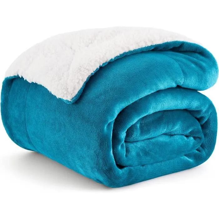 Sherpa Fleece Throw - Image 4