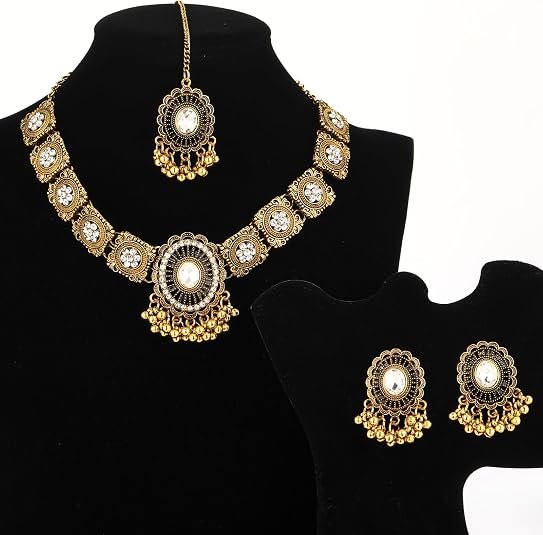 Artificial Jewelry Set for Women Maang Tikka Headpiece