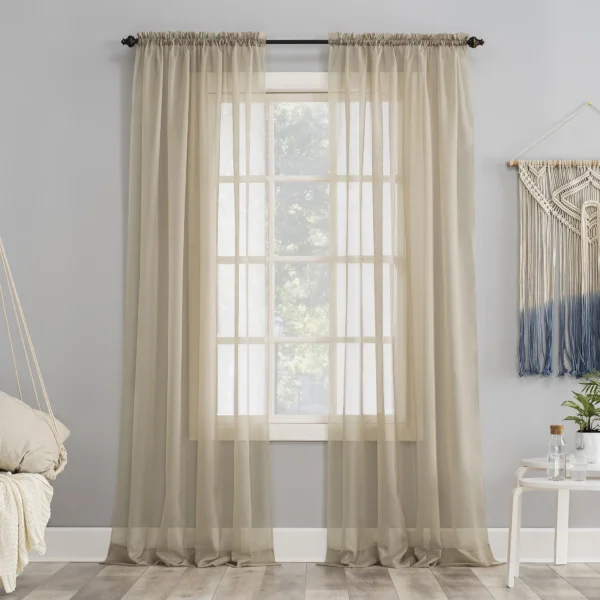 Sheer Voile Panels