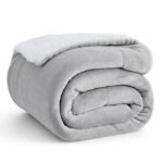Sherpa Fleece Throw