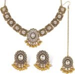 Artificial Jewelry Set for Women Maang Tikka Headpiece
