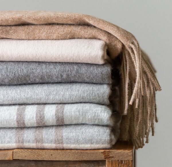 Wool Throw Blanket